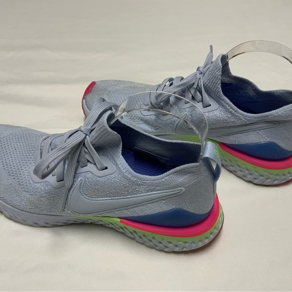 Nike Epic React Women's Flyknit 2 Running Sneakers - Picture 2 of 10